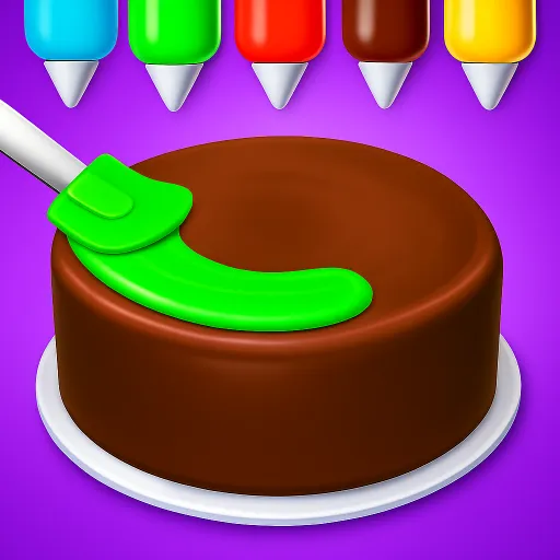 Game icon for Cake Maker: Cooking Cake Games by Fried Chicken Games